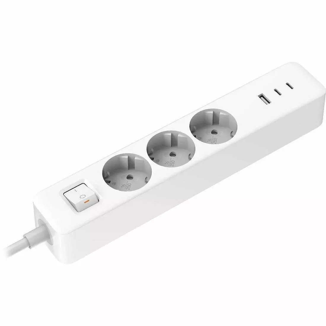 Удлинитель настольный Xiaomi 20W Power Strip (2C1A) BHR07UKEU Удлинитель настольный Xiaomi 20W Power Strip (2C1A) BHR07UKEU