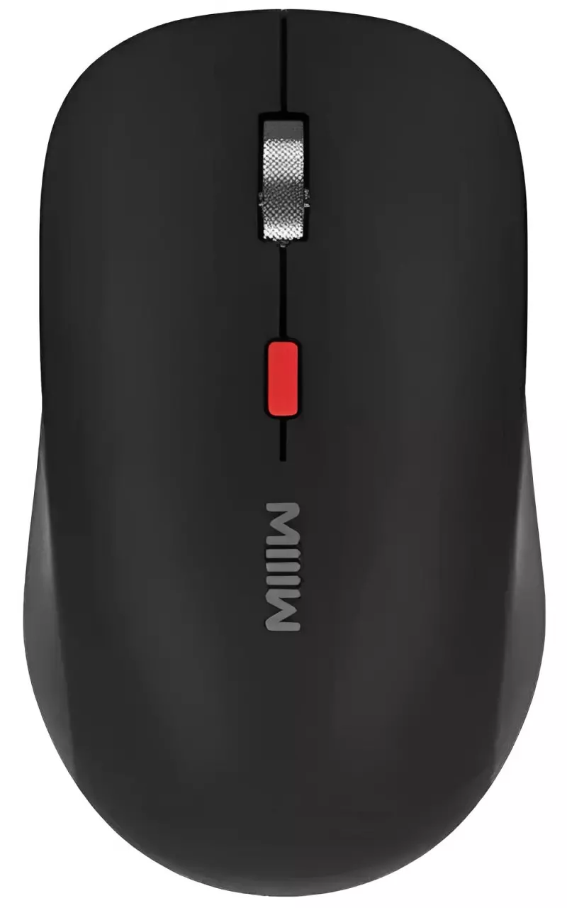 Мышь беспроводная MiiiW Dual Mode Wireless Mouse Silent Edition (MW23M22) Black (Черный)