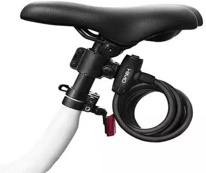 Замок для велосипеда HIMO L150 Portable Folding Cable Lock 1500 mm Black (Черный)