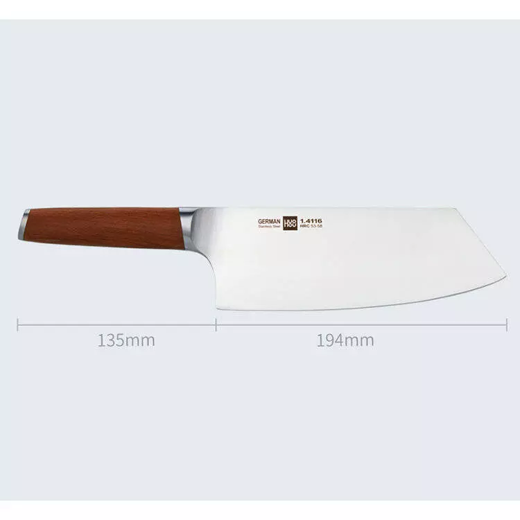 Набор HuoHou German Steel (5 ножей с подставкой) (HU0158) Wood (Дерево) Набор HuoHou German Steel (5 ножей с подставкой) (HU0158) Wood (Дерево)