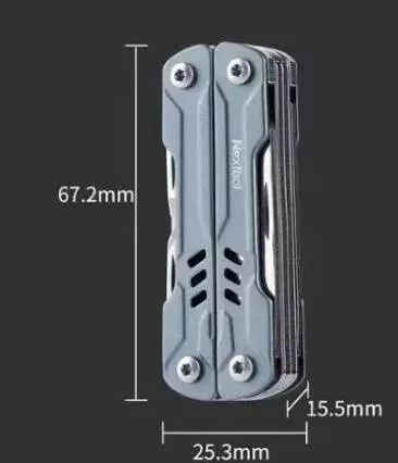 Мультитул NexTool Mini Sailor Functional Pliers 11-in-1 (NE20135) Gray (Серый) Мультитул NexTool Mini Sailor Functional Pliers 11-in-1 (NE20135) Gray (Серый)