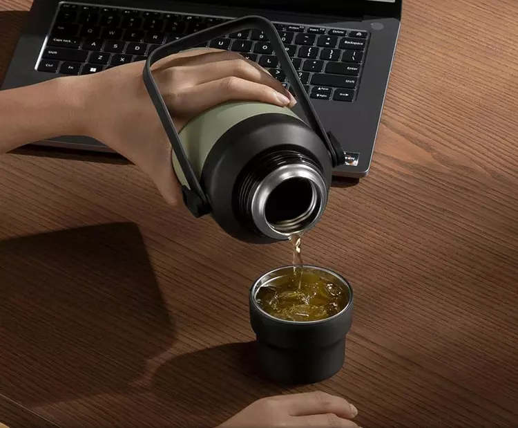 Термос Xiaomi Mijia Big Belly Thermos Cup (MJDDB01PL) 1л Gray (Серый)
