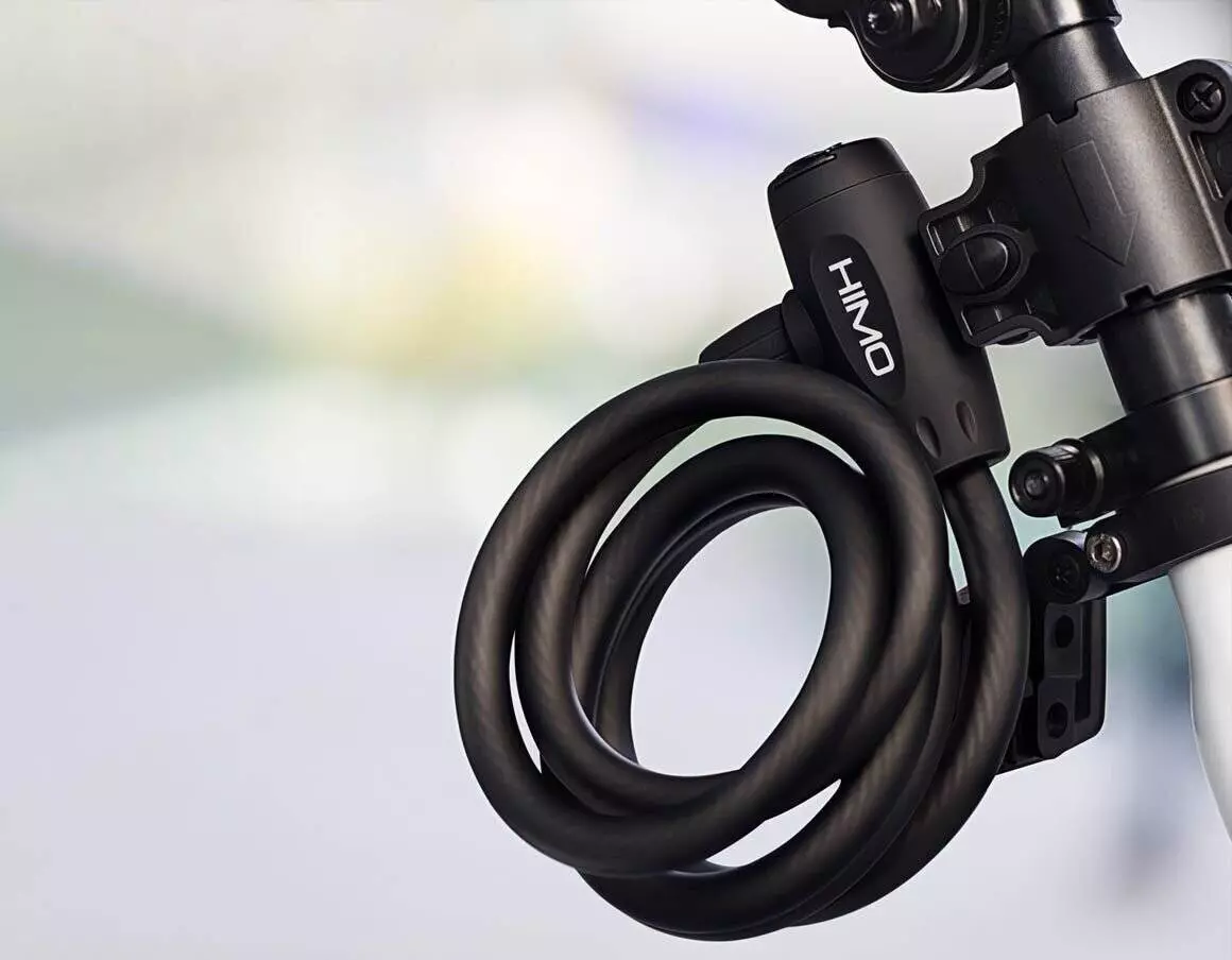 Замок для велосипеда HIMO L150 Portable Folding Cable Lock 1500 mm Black (Черный) Замок для велосипеда HIMO L150 Portable Folding Cable Lock 1500 mm Black (Черный)