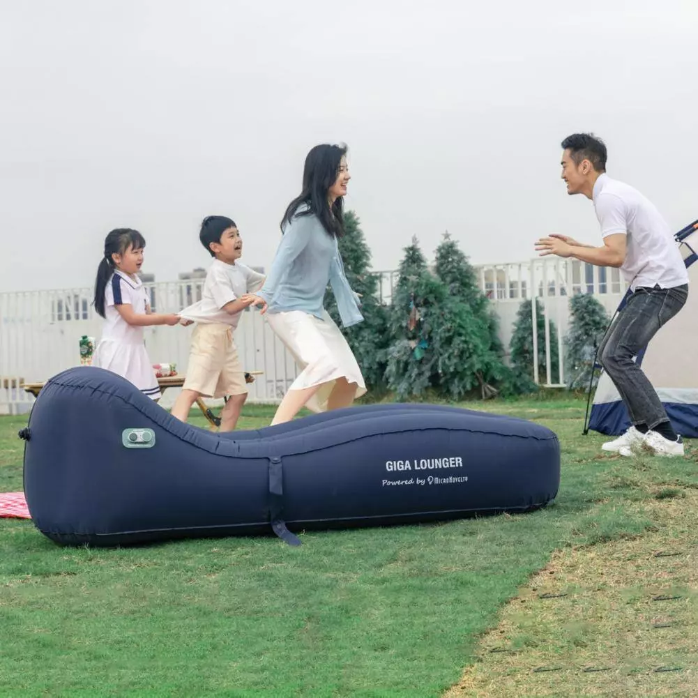Надувная кровать Xiaomi One Night Inflatable Leisure Bed GS1 Blue (Синий) Надувная кровать Xiaomi One Night Inflatable Leisure Bed GS1 Blue (Синий)