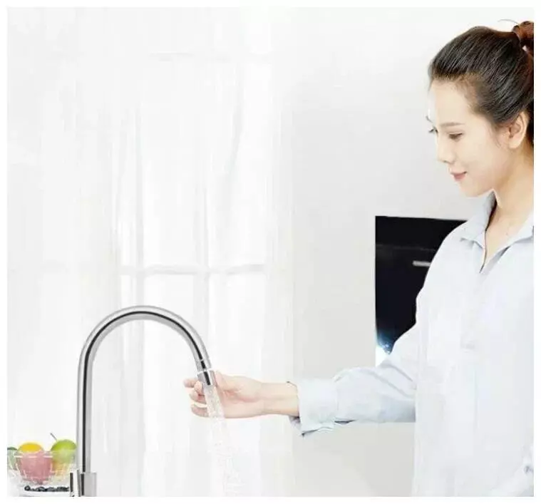Насадка аэратор на крана diiib Dual Function Faucet Bubbler (DXSZ001-1) Silver (Серебристый) Насадка аэратор на крана diiib Dual Function Faucet Bubbler (DXSZ001-1) Silver (Серебристый)
