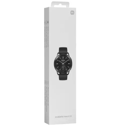 Смарт-часы Xiaomi Watch S3 (M2323W1) Black (Черный) Global Version Смарт-часы Xiaomi Watch S3 (M2323W1) Black (Черный) Global Version