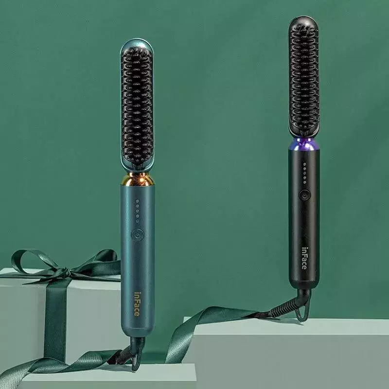 Стайлер Xiaomi inFace Ion Hairbrush (ZH-10D) Green (Зеленый) EU Стайлер Xiaomi inFace Ion Hairbrush (ZH-10D) Green (Зеленый) EU