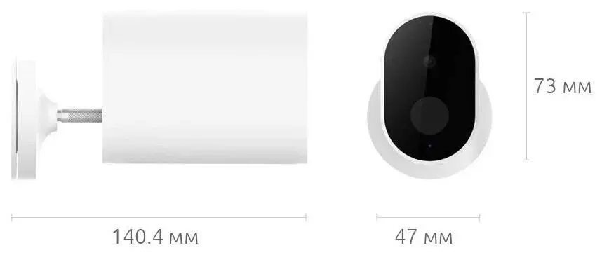 IP камера Xiaomi Mijia Smart Camera (CMSXJ11A) Battery Version White (Белый) IP камера Xiaomi Mijia Smart Camera (CMSXJ11A) Battery Version White (Белый)