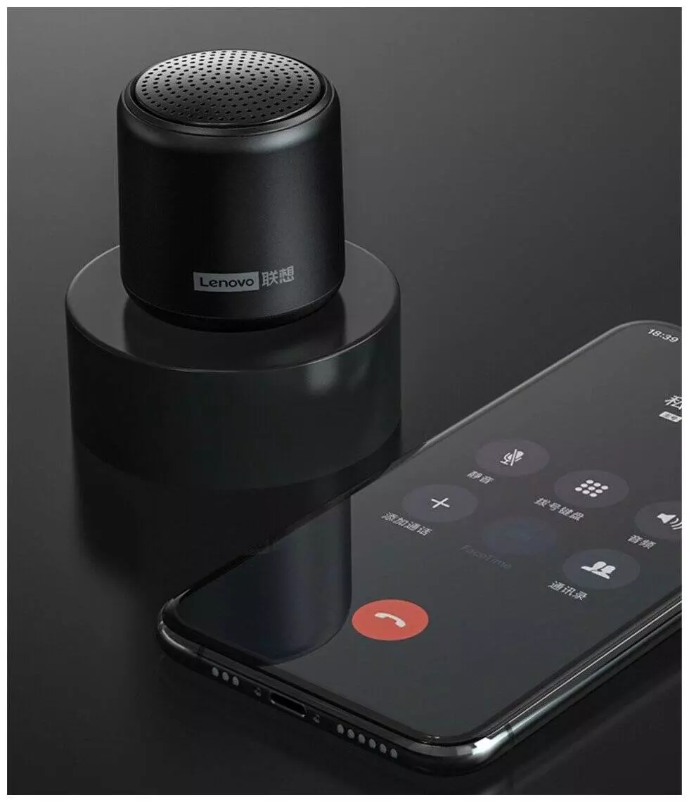 Колонка портативная Lenovo L01 Black (Черный) Global Version Колонка портативная Lenovo L01 Black (Черный) Global Version