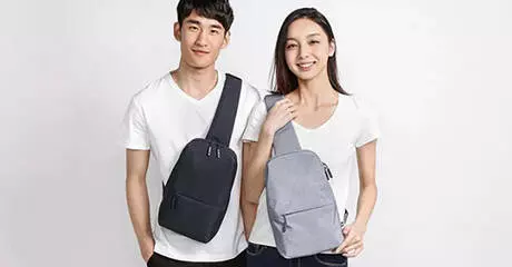 Рюкзак Xiaomi City Sling Bag Dark Grey (Темно-серый) Рюкзак Xiaomi City Sling Bag Dark Grey (Темно-серый)