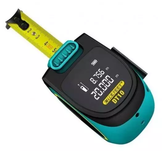 Рулетка лазерная Xiaomi Mileseey Laser Ranging Measure Blue DT10 Black (Черный)