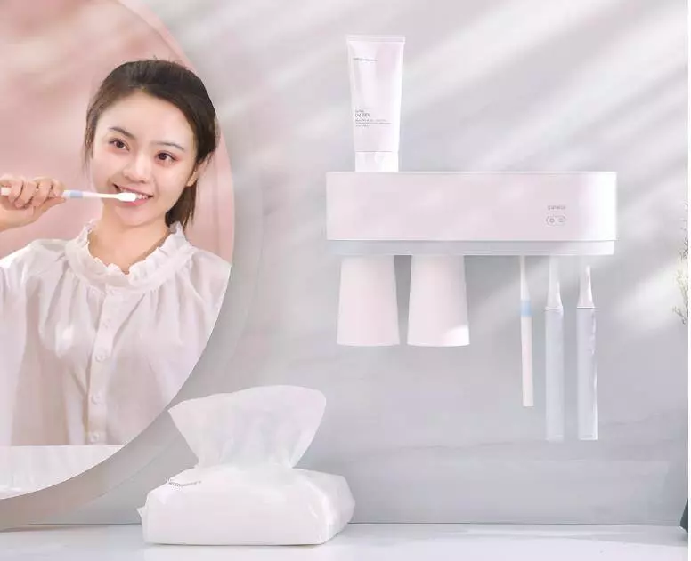 Стерилизатор для зубных щеток Xiaomi QuanGe Smart Toothbrush Cup Holder (WY020702) White (Белый) Стерилизатор для зубных щеток Xiaomi QuanGe Smart Toothbrush Cup Holder (WY020702) White (Белый)