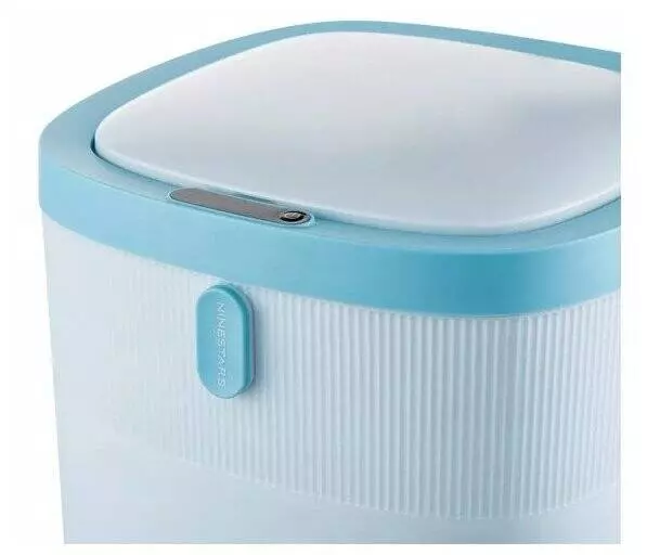 Мусорное ведро Ninestars Foot Sensor Trash Can, 12л (DZT-12-36SJT) Blue (Синий) CN Мусорное ведро Ninestars Foot Sensor Trash Can, 12л (DZT-12-36SJT) Blue (Синий) CN