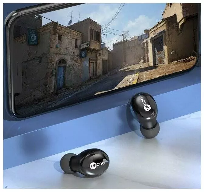 Беспроводные наушники Lenovo EW301 True Wireless Earbuds Black (Черный) Global Version