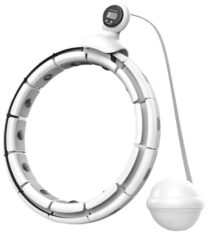 Массажный обруч ХулаХуп Yesoul HL20 59-90cm White (Белый) CN Массажный обруч ХулаХуп Yesoul HL20 59-90cm White (Белый) CN