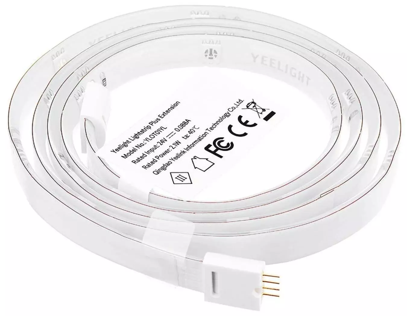 Светодиодная лента Yeelight Lightstrip Plus Extension (YLOT01YL) удлинитель 1 м White (Белый)