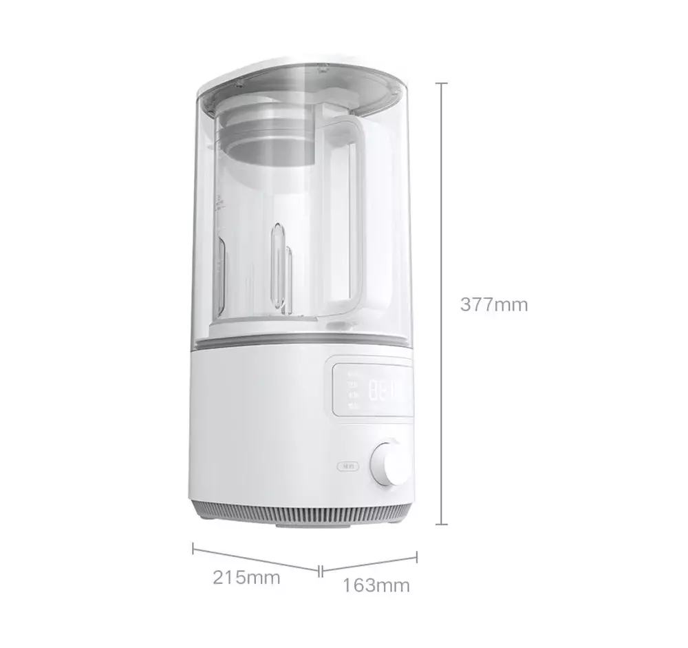 Умный блендер с функцией нагрева Xiaomi Mijia Soft Sound Cooking Machine S1 (MPBJ003CM) 1.5L White (Белый) Умный блендер с функцией нагрева Xiaomi Mijia Soft Sound Cooking Machine S1 (MPBJ003CM) 1.5L White (Белый)