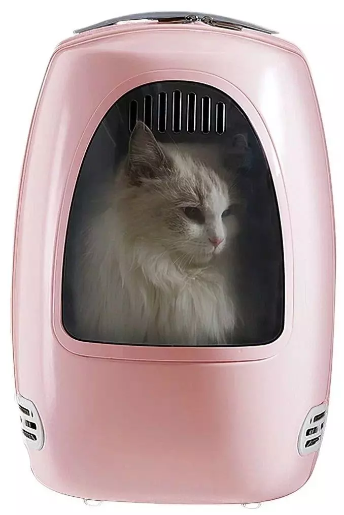 Рюкзак-переноска для кошек Moestar Cat Backpack 26L Pink (Розовый) Рюкзак-переноска для кошек Moestar Cat Backpack 26L Pink (Розовый)