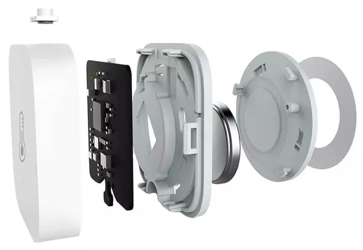 Комнатный активный датчик температуры и влажности Aqara Smart Home (WSDCGQ11LM)
