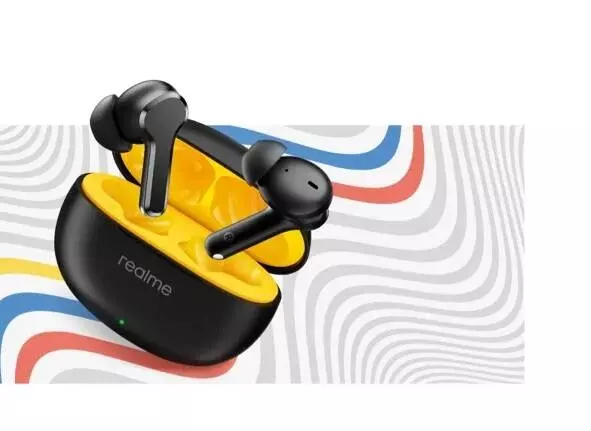 Беспроводные наушники Realme Buds T100 Black (Черный) Global Version Беспроводные наушники Realme Buds T100 Black (Черный) Global Version
