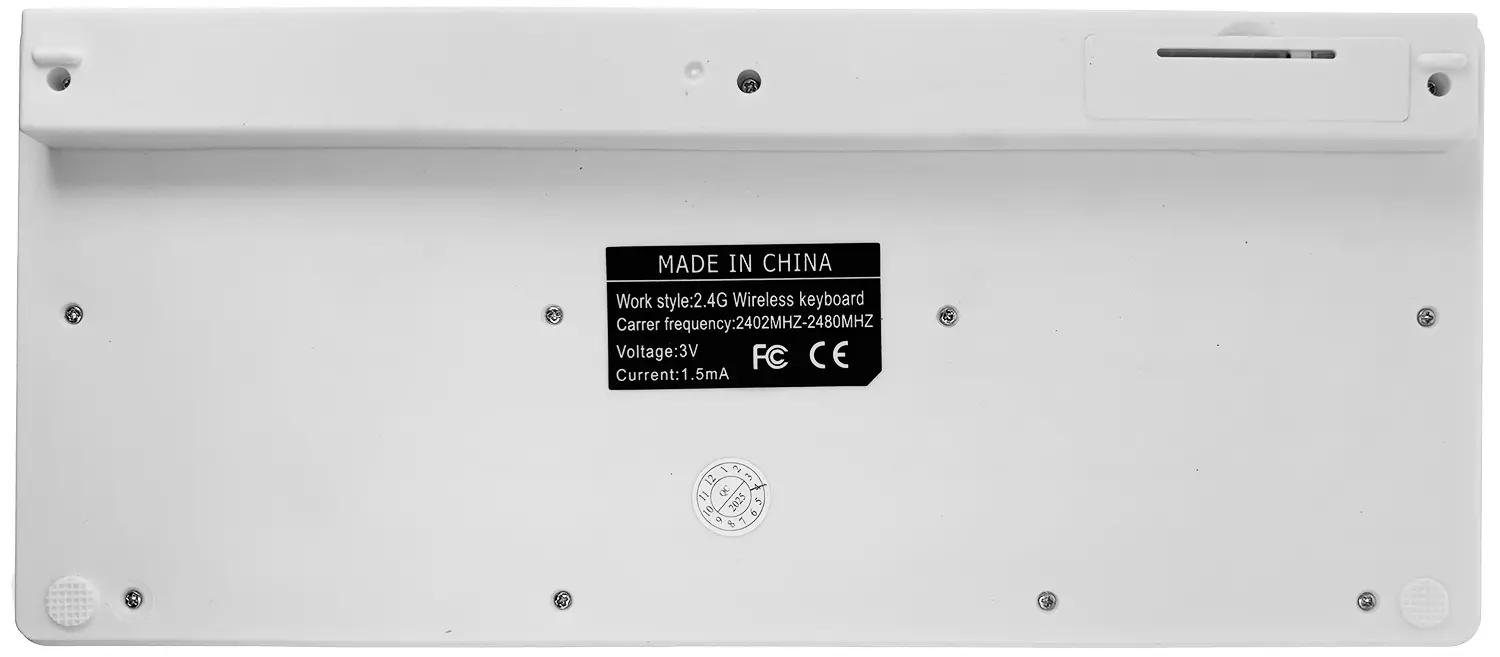 Беспроводная игровая клавиатура и мышка Bosston WS600 (Русские буквы) White (Белый) Беспроводная игровая клавиатура и мышка Bosston WS600 (Русские буквы) White (Белый)