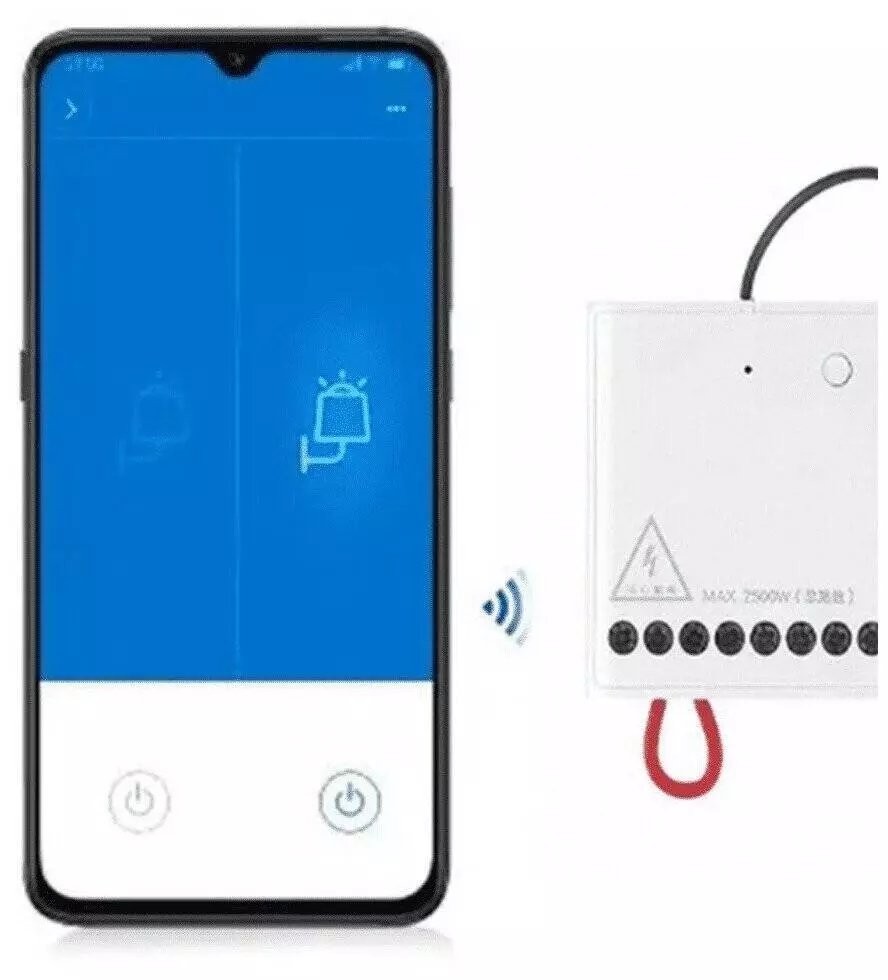 Реле двухсторонний беспроводной модуль управления Aqara Wireless Relay 2 Channels (LLKZMK11LM) White (Белый)