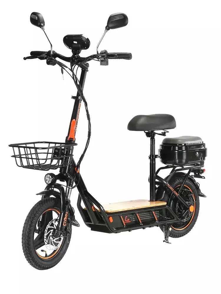 Электросамокат Kugoo C1 pro plus Black (Черный)