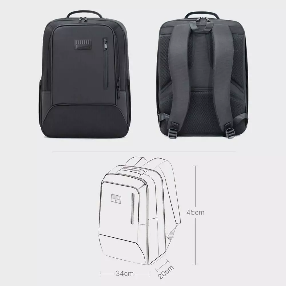 Рюкзак 90 Points Giant Energy Backpack (90BBPCB22156U) (6941413220132) Black (Черный) Рюкзак 90 Points Giant Energy Backpack (90BBPCB22156U) (6941413220132) Black (Черный)