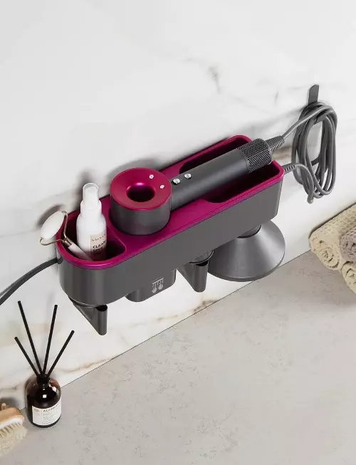 Сушилка-держатель для фена Dyson Pink (Розовый) Сушилка-держатель для фена Dyson Pink (Розовый)