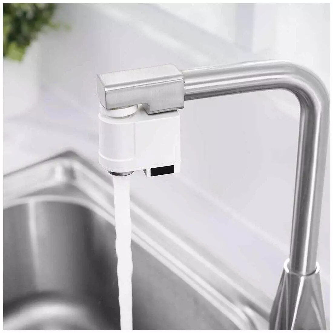 Водосберегающая насадка для крана Xiaomi Xiaoda Induction Water Saver HD-ZNJSQ-01 White (Белый) Водосберегающая насадка для крана Xiaomi Xiaoda Induction Water Saver HD-ZNJSQ-01 White (Белый)