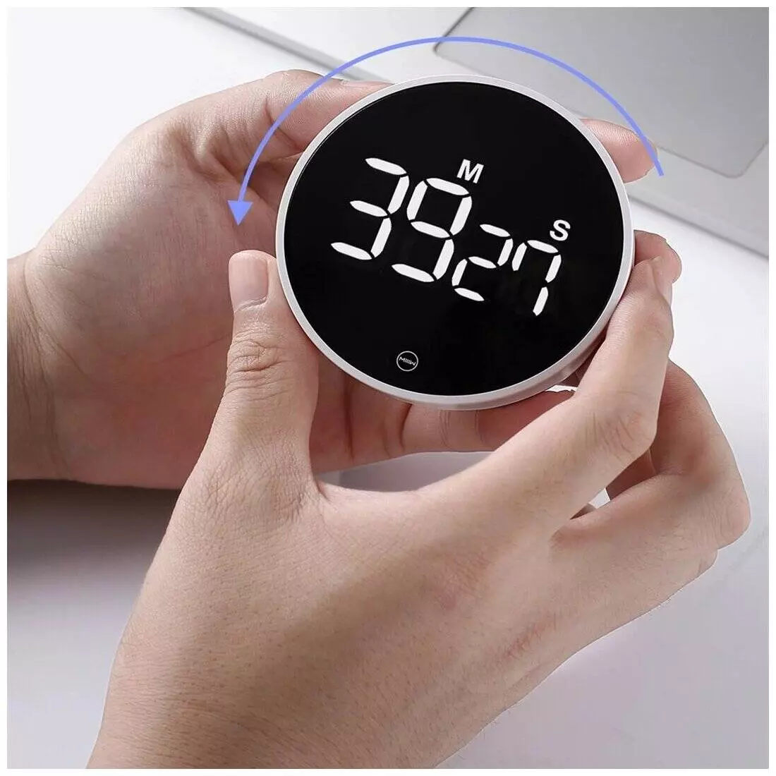Таймер кухонный электронный MIIIW Comfort Whirling Timer (NK5260) White (Белый) Таймер кухонный электронный MIIIW Comfort Whirling Timer (NK5260) White (Белый)