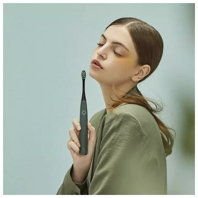 Электрическая зубная щетка Amazfit Oclean Air 2 (4 насадки) Green (Зеленый) EU Электрическая зубная щетка Amazfit Oclean Air 2 (4 насадки) Green (Зеленый) EU