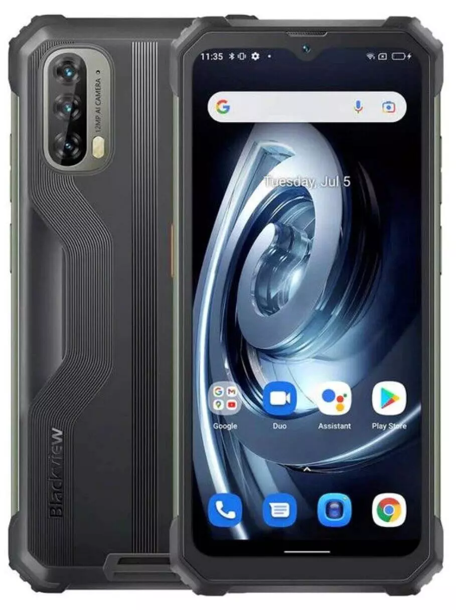 Смартфон Blackview BV7100 6/128Gb LTE Dual Black (Черный) CAN Смартфон Blackview BV7100 6/128Gb LTE Dual Black (Черный) CAN