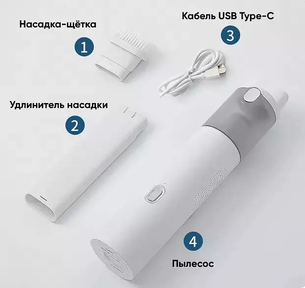 Ручной пылесос Lydsto H2 White (Белый)