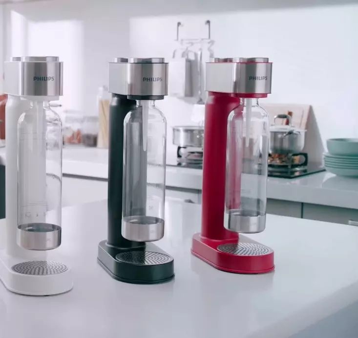 Бутылка для газирования Philips ADD916/10, 1л (2шт) (4897099305477) White (Белый)