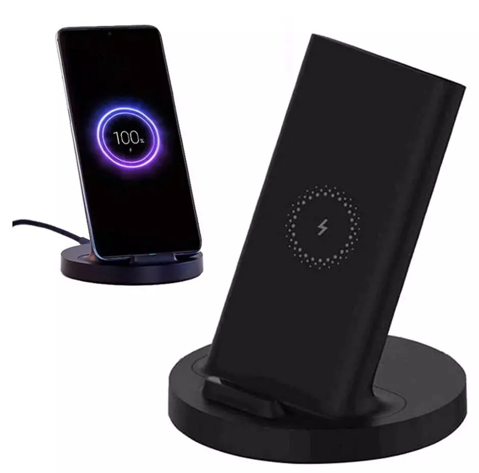 Беспроводное зарядное устройство Xiaomi Vertical Wireless Charger 20W (WPC02ZM) Black (Черный) Беспроводное зарядное устройство Xiaomi Vertical Wireless Charger 20W (WPC02ZM) Black (Черный)