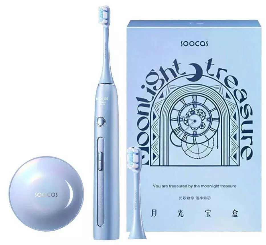 Электрическая зубная щетка Soocas X3 Pro (с дезинфекцией) Blue (Синий) CN Электрическая зубная щетка Soocas X3 Pro (с дезинфекцией) Blue (Синий) CN