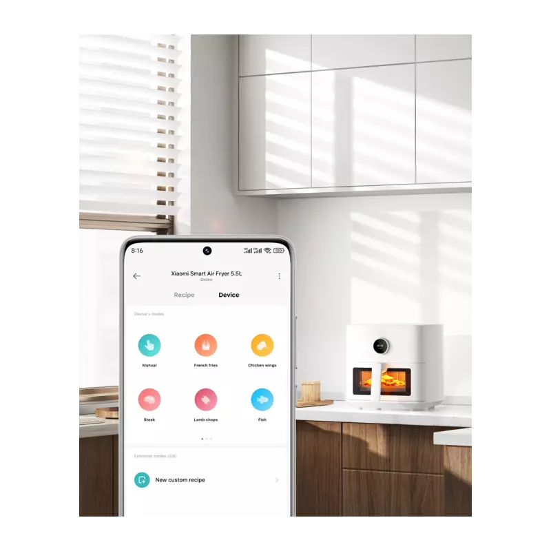 Аэрогриль Xiaomi Mi Smart Air Fryer 5.5L MAF15 (BHR8238EU) White (Белый) Global Version Аэрогриль Xiaomi Mi Smart Air Fryer 5.5L MAF15 (BHR8238EU) White (Белый) Global Version