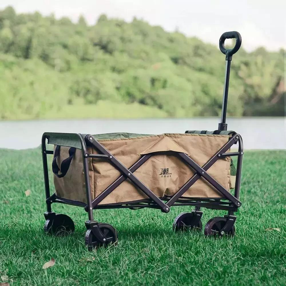 Складная кемпинговая тележка Xiaomi Chao Foldable Camping Trolley (YC-ZDYDC01) Beige (Бежевый) Складная кемпинговая тележка Xiaomi Chao Foldable Camping Trolley (YC-ZDYDC01) Beige (Бежевый)