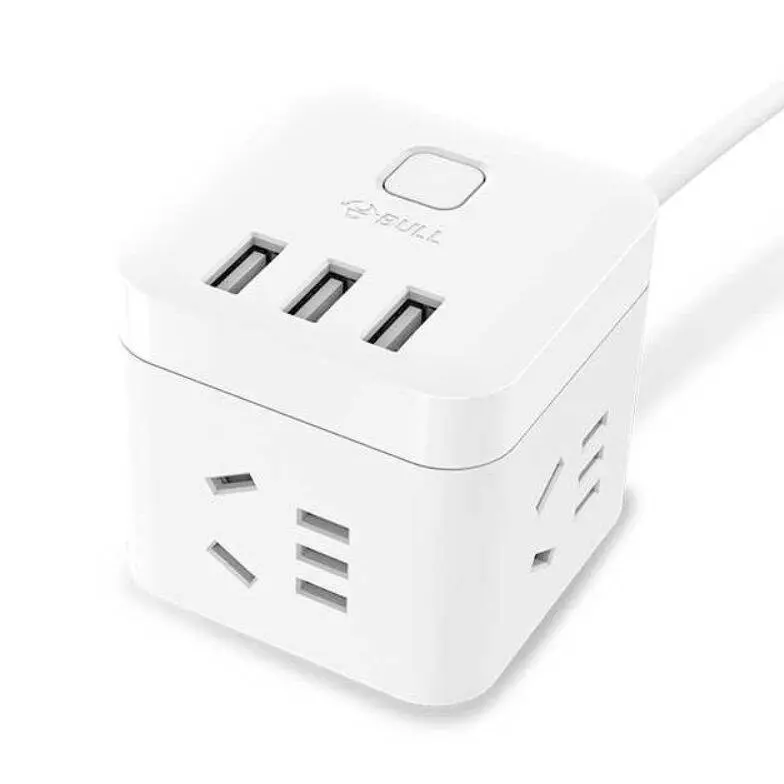 Сетевое зарядное устройство Xiaomi Mijia Rubik's Cube Converter White (Белый) Сетевое зарядное устройство Xiaomi Mijia Rubik's Cube Converter White (Белый)