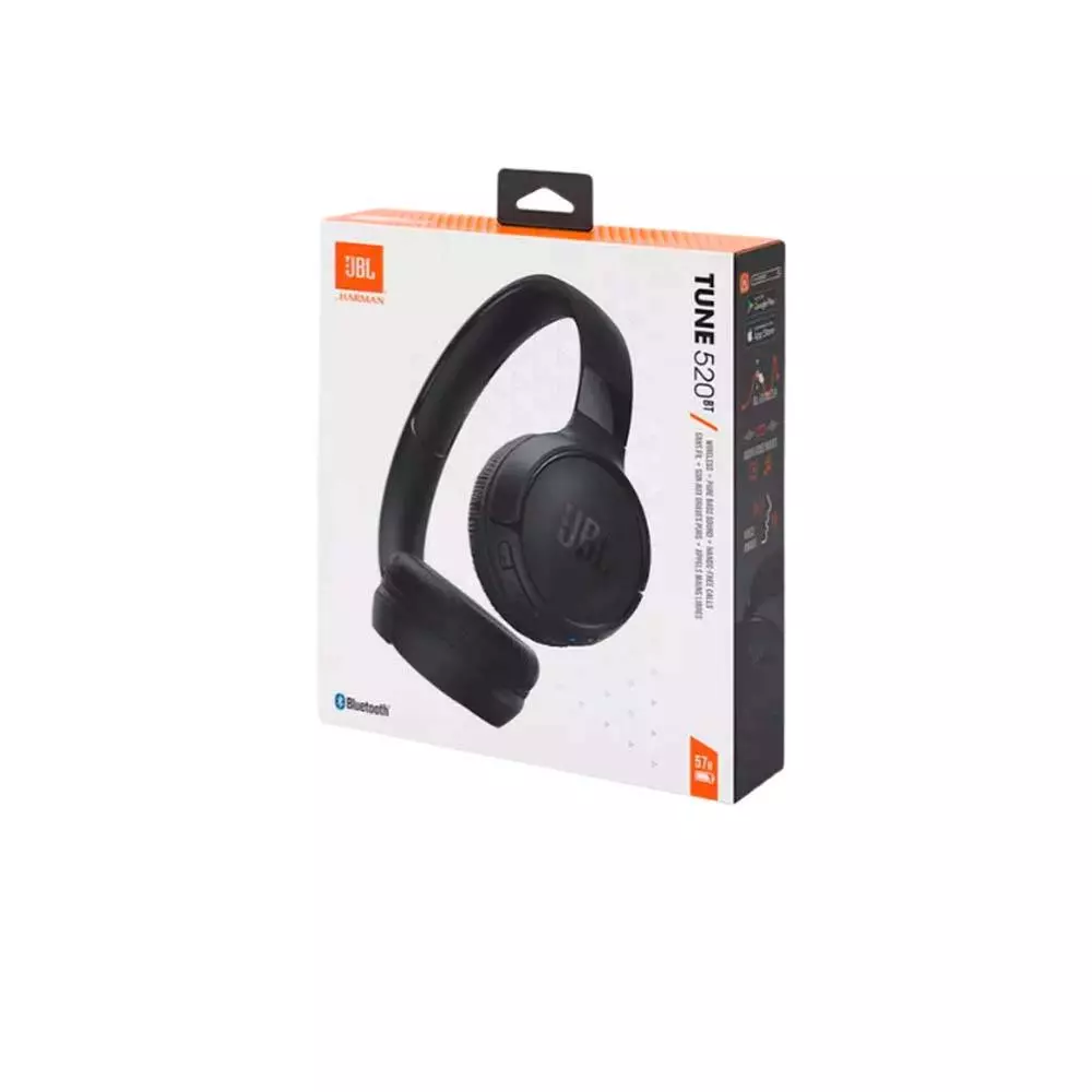 Беспроводные наушники JBL Tune 520BT Black (Черный) Global Version Беспроводные наушники JBL Tune 520BT Black (Черный) Global Version