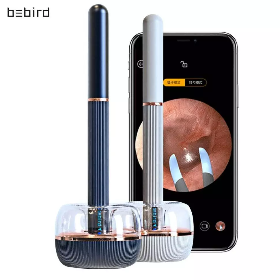 Умная ушная палочка Bebird Smart Visual Ear Stick Note 3 Blue (Синий) CN Умная ушная палочка Bebird Smart Visual Ear Stick Note 3 Blue (Синий) CN