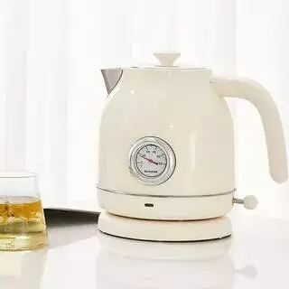 Электрочайник Qcooker Retro Electric Kettle (QS-1701) White (Белый)