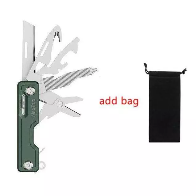 Мультитул NexTool Multifunctional Mini Knife (NE20098) (10 функций) Green (Зеленый) Мультитул NexTool Multifunctional Mini Knife (NE20098) (10 функций) Green (Зеленый)