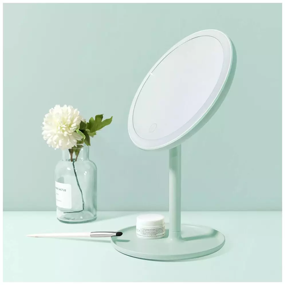 Зеркало косметическое Xiaomi DOCO Daylight Small Pro (M002) Green (Зеленый) Зеркало косметическое Xiaomi DOCO Daylight Small Pro (M002) Green (Зеленый)