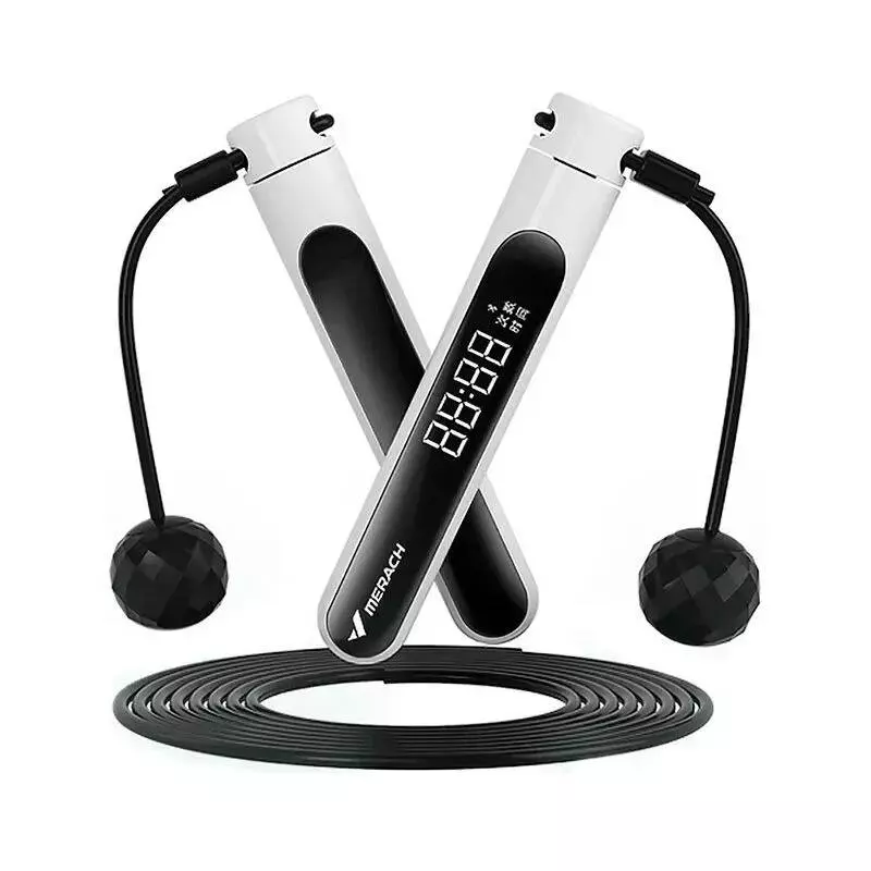 Скакалка Merach Intelligent Counting Rope Skipping J1 (MRXRB01162) White (Белый) Скакалка Merach Intelligent Counting Rope Skipping J1 (MRXRB01162) White (Белый)