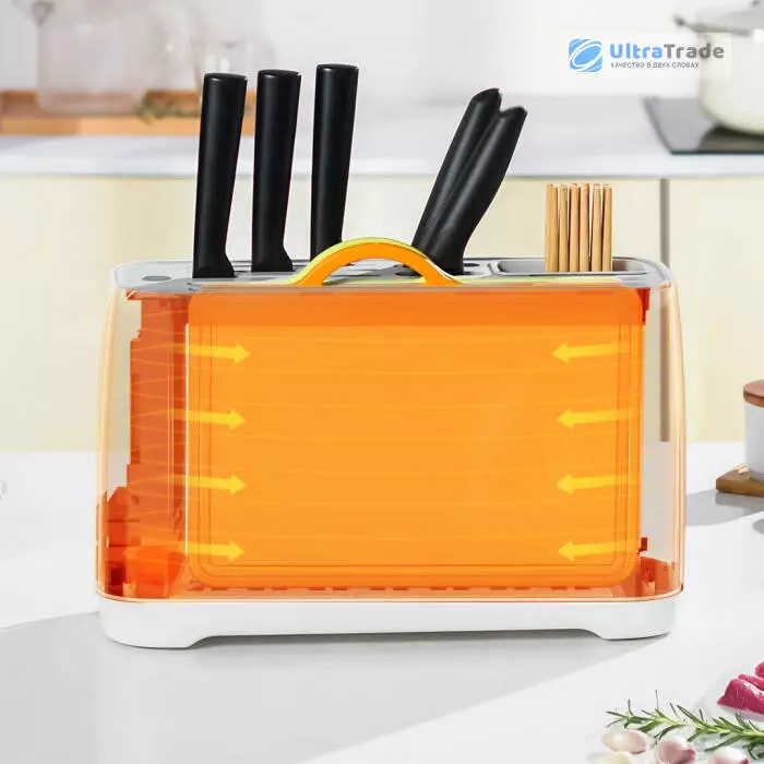 Подставка для ножей и столовых приборов с УФ стерилизацией Xiaomi Five Smart Knife Plates For Sterilization Rack (YSXDJ001HJ) White (Белый) Подставка для ножей и столовых приборов с УФ стерилизацией Xiaomi Five Smart Knife Plates For Sterilization Rack (YSXDJ001HJ) White (Белый)