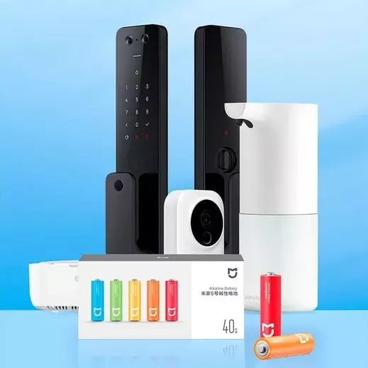 Батарейки Mijia Rainbow No.7 AAA (40 шт) 1.5V Батарейки Mijia Rainbow No.7 AAA (40 шт) 1.5V