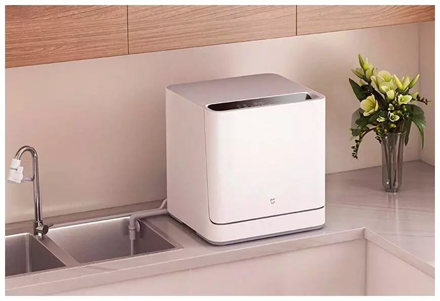 Настольная посудомоечная машина Xiaomi Mijia Internet Dishwasher (VDW0401M) White (Белый) Настольная посудомоечная машина Xiaomi Mijia Internet Dishwasher (VDW0401M) White (Белый)