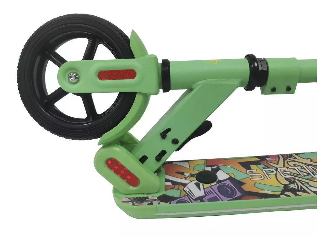 Детский электросамокат Spetime Electric Kickscooter E9 Green (Зеленый) Детский электросамокат Spetime Electric Kickscooter E9 Green (Зеленый)